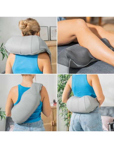 Masseur shiatsu Massatsu – Rechargeable et multi‑zones