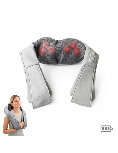 Masseur shiatsu Massatsu – Rechargeable et multi‑zones