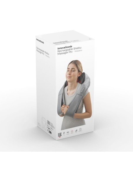 Masseur shiatsu Massatsu – Rechargeable et multi‑zones