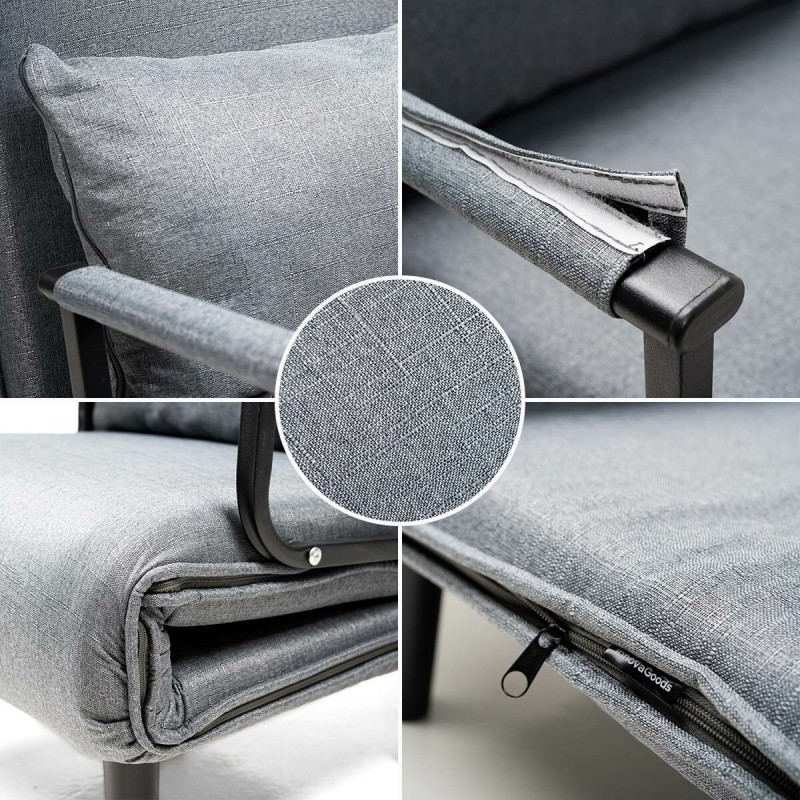Canapé‑lit convertible 4‑en‑1 – Polyvalence et confort