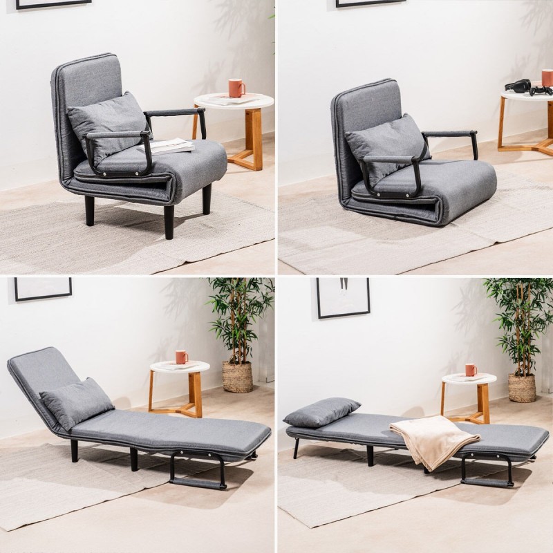 Canapé‑lit convertible 4‑en‑1 – Polyvalence et confort