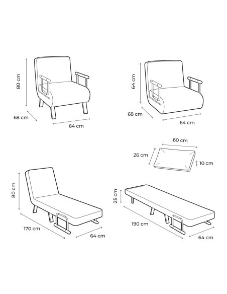 Canapé‑lit convertible 4‑en‑1 – Polyvalence et confort