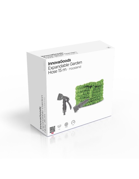 Tuyau d’arrosage Hoostend 15 m – Extensible et pratique