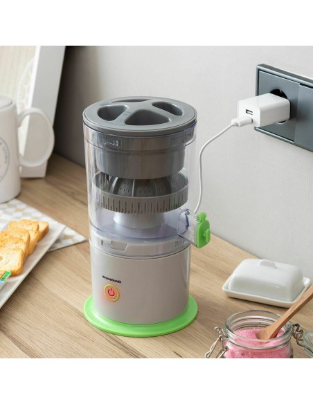 Presse‑agrumes automatique rechargeable – Extraction facile