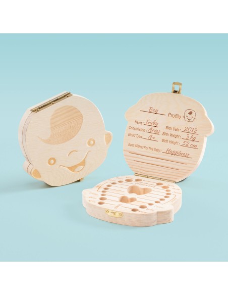 Boîte à souvenirs bébé Thooy InnovaGoods – Rangement émotionnel et organisé