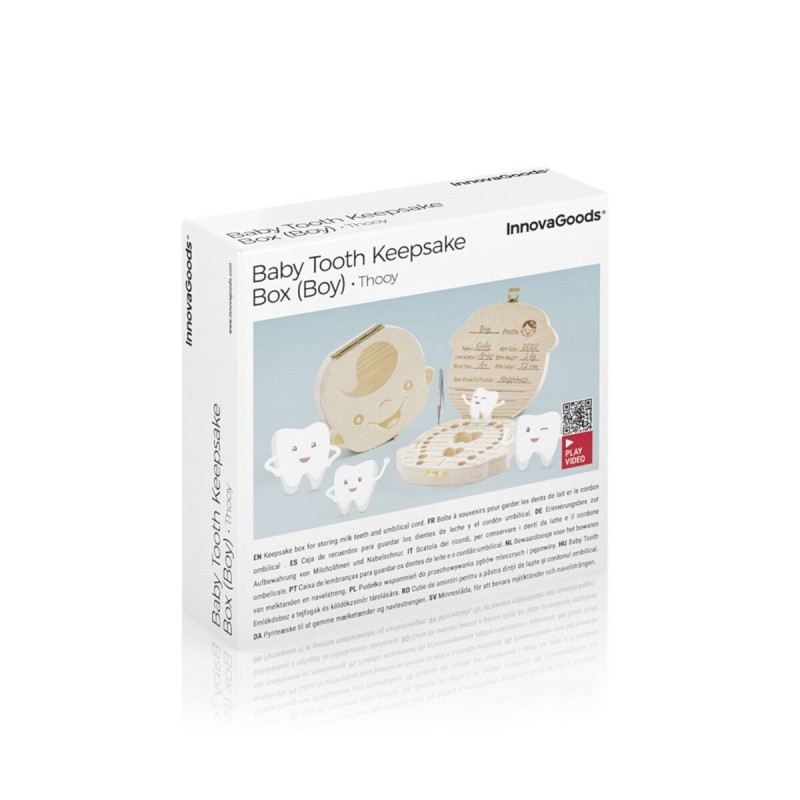 Boîte à souvenirs bébé Thooy InnovaGoods – Rangement émotionnel et organisé