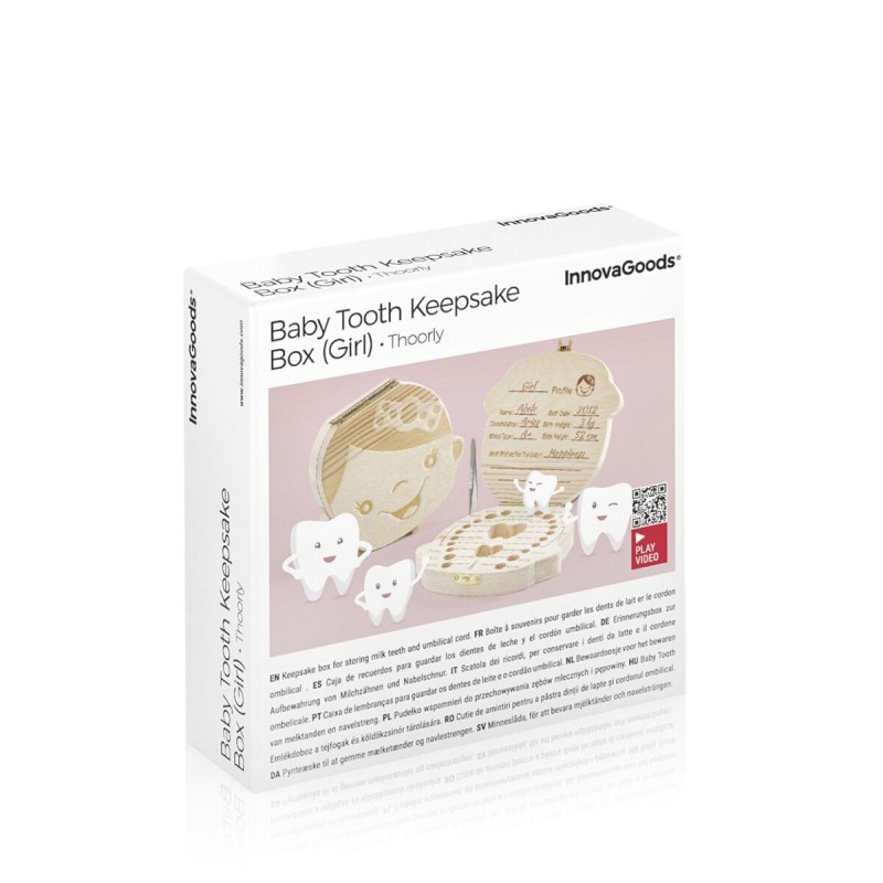 Boîte à souvenirs bébé Thooy InnovaGoods – Rangement émotionnel et organisé