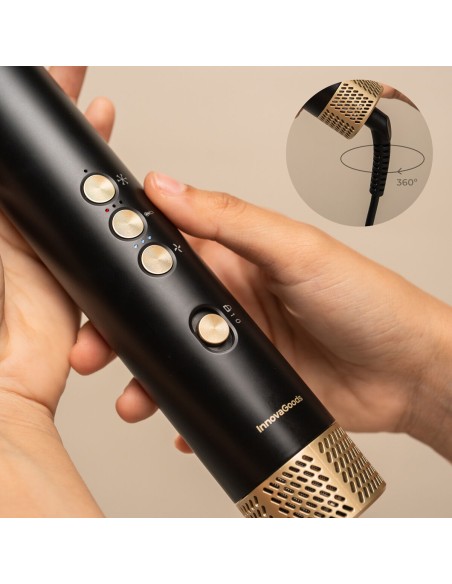Brosse sèche‑cheveux Wavify InnovaGoods – 7 accessoires