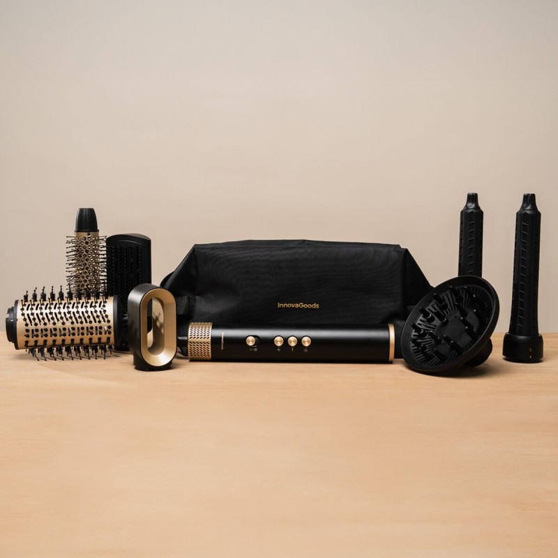 Brosse sèche‑cheveux Wavify InnovaGoods – 7 accessoires
