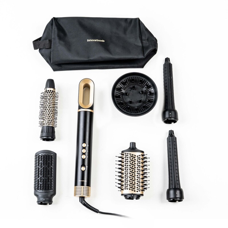 Brosse sèche‑cheveux Wavify InnovaGoods – 7 accessoires