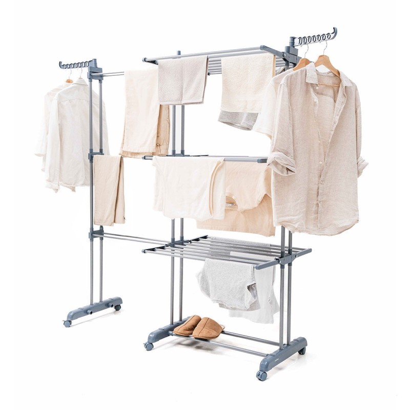 Étendoir vertical XL InnovaGoods – 30 barres