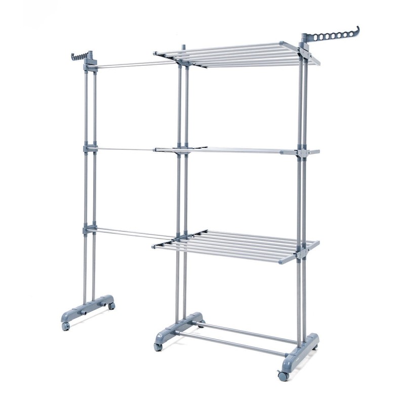 Étendoir vertical XL InnovaGoods – 30 barres