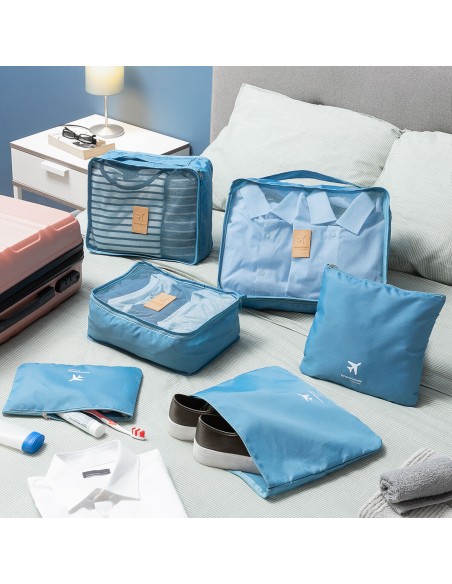Ensemble Sacs de Rangement Luggan InnovaGoods 6 Pièces