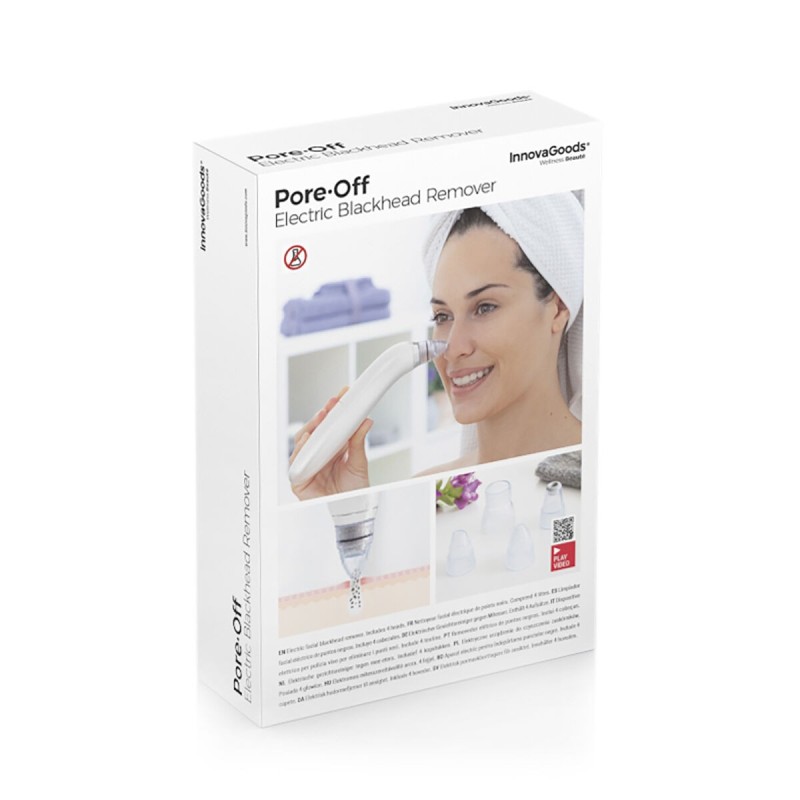 Aspirateur points noirs Pore·Off InnovaGoods – Nettoyage profond du visage