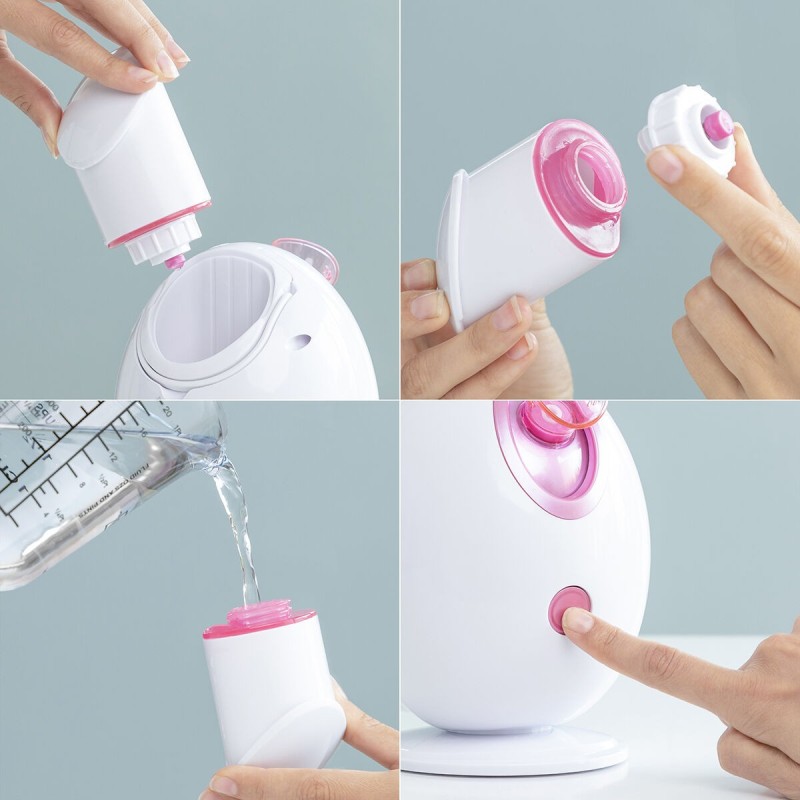 Sauna facial Moispa InnovaGoods – Ouverture pores et soin profond