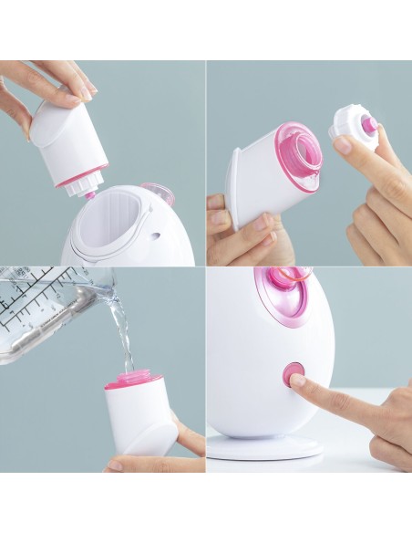 Sauna facial Moispa InnovaGoods – Ouverture pores et soin profond