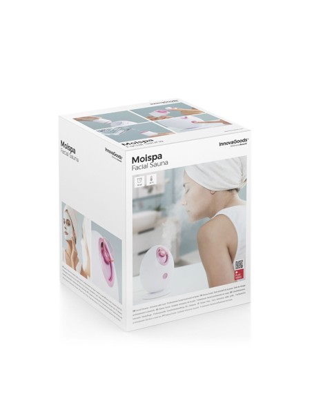 Sauna facial Moispa InnovaGoods – Ouverture pores et soin profond