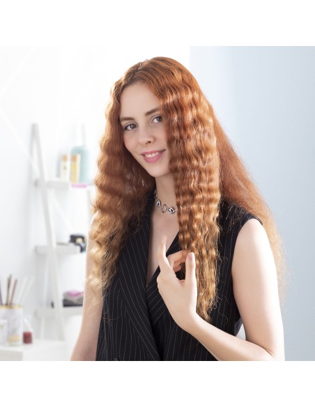 Lisseur boucles céramique Wavio InnovaGoods 55 W – Lissage et ondulation 2‑en‑1