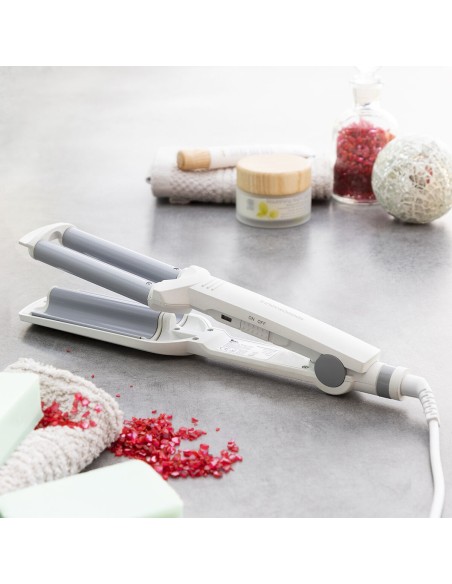 Lisseur boucles céramique Wavio InnovaGoods 55 W – Lissage et ondulation 2‑en‑1