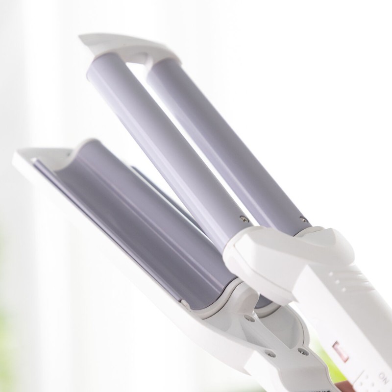 Lisseur boucles céramique Wavio InnovaGoods 55 W – Lissage et ondulation 2‑en‑1