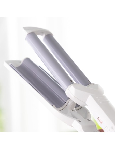 Lisseur boucles céramique Wavio InnovaGoods 55 W – Lissage et ondulation 2‑en‑1