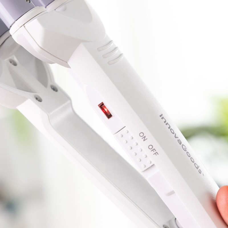 Lisseur boucles céramique Wavio InnovaGoods 55 W – Lissage et ondulation 2‑en‑1