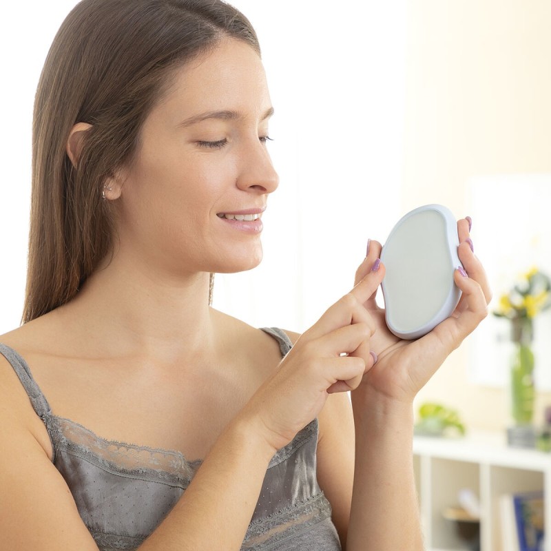 Épilateur exfoliant nanocristaux Frepil InnovaGoods – Épilation douce sans douleur