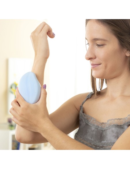 Épilateur exfoliant nanocristaux Frepil InnovaGoods – Épilation douce sans douleur