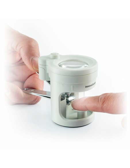 Coupe‑ongles LED + loupe Clail InnovaGoods – Coupe précise et éclairée