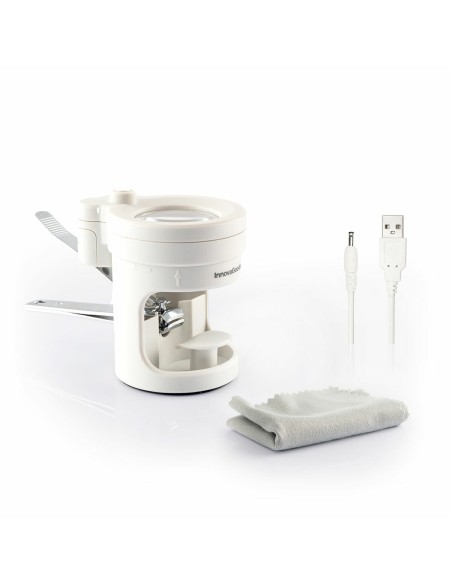 Coupe‑ongles LED + loupe Clail InnovaGoods – Coupe précise et éclairée
