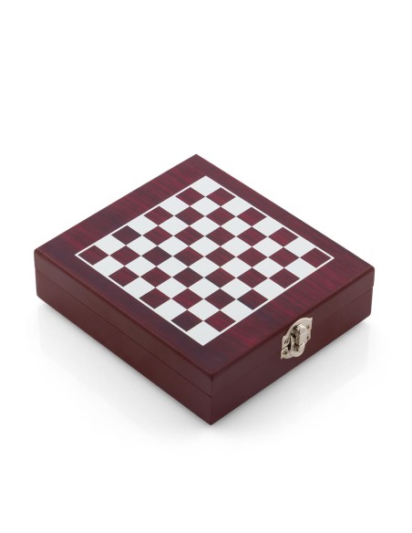 Coffret vin & échecs 37 pièces – Cadeau original