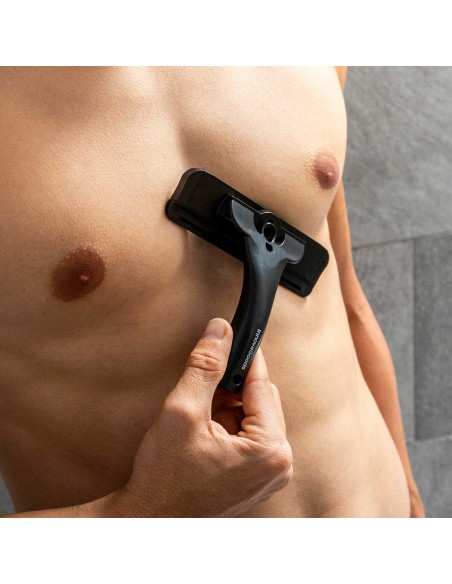 Rasoir corps manche extensible Extaver InnovaGoods – Zones difficiles accessibles