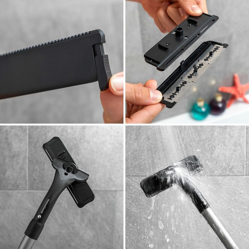 Rasoir corps manche extensible Extaver InnovaGoods – Zones difficiles accessibles