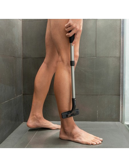 Rasoir corps manche extensible Extaver InnovaGoods – Zones difficiles accessibles