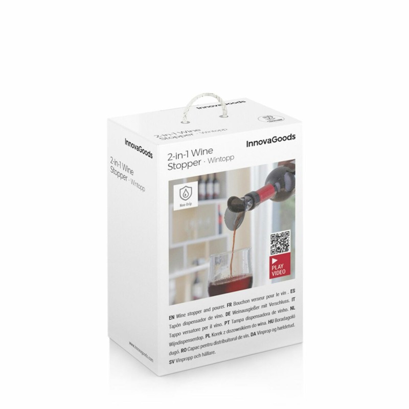 Aérateur verseur Wintopp 2‑en‑1 – Service propre