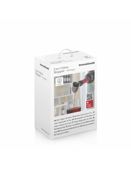 Aérateur verseur Wintopp 2‑en‑1 – Service propre