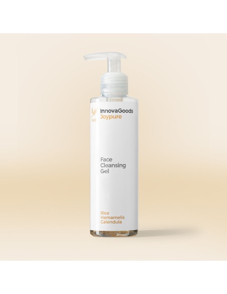 Gel nettoyant visage Rice Joypure InnovaGoods 200 ml – Pureté et douceur