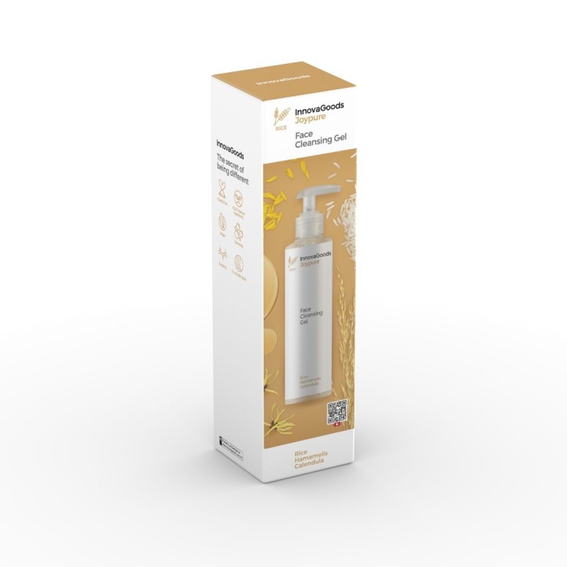 Gel nettoyant visage Rice Joypure InnovaGoods 200 ml – Pureté et douceur
