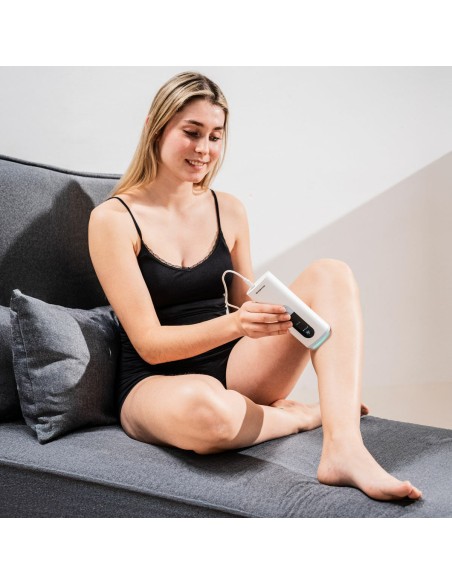 Épilateur lumière pulsée froid Kulepil InnovaGoods – IPL + fonction refroidissement
