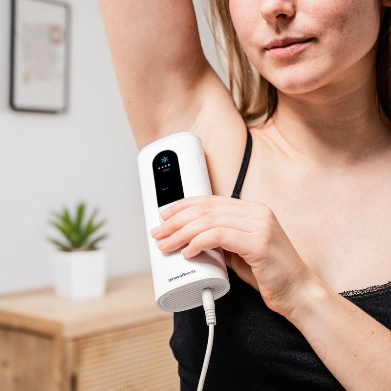 Épilateur lumière pulsée froid Kulepil InnovaGoods – IPL + fonction refroidissement