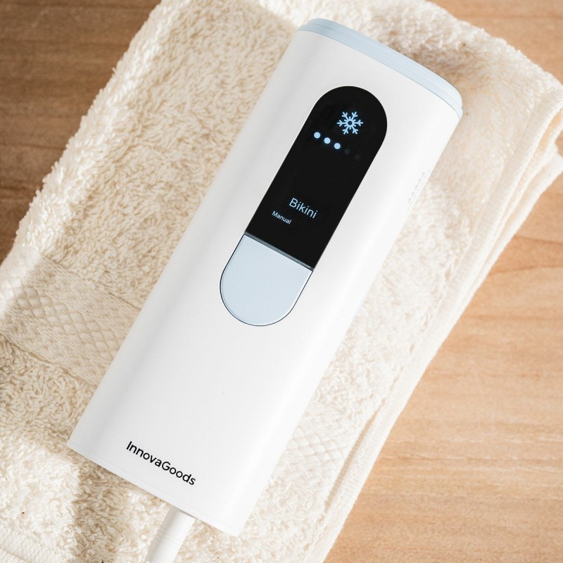 Épilateur lumière pulsée froid Kulepil InnovaGoods – IPL + fonction refroidissement
