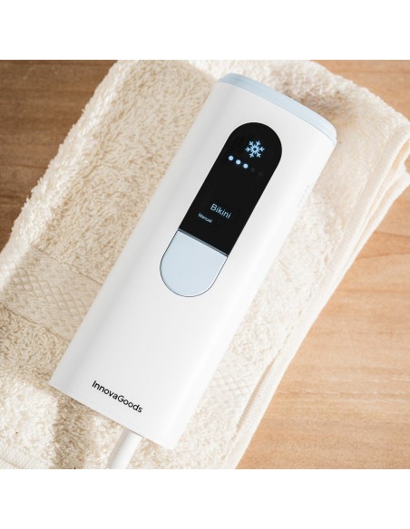 Épilateur lumière pulsée froid Kulepil InnovaGoods – IPL + fonction refroidissement