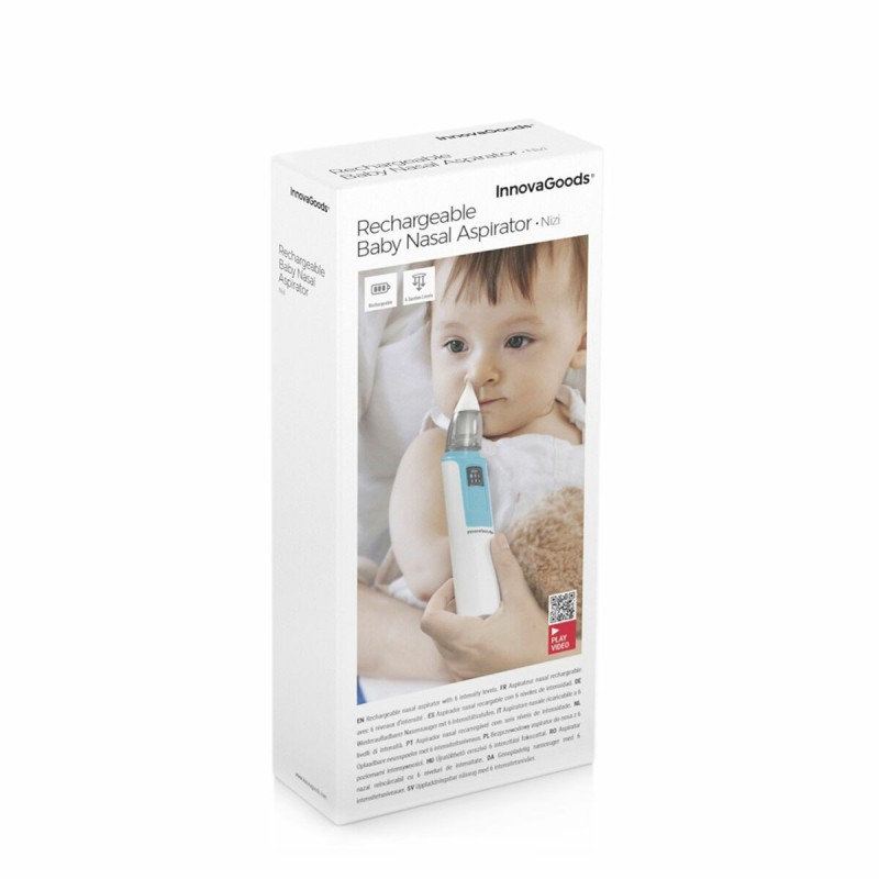 Aspirateur nasal rechargeable Nizi InnovaGoods – Hygiène respiratoire bébé