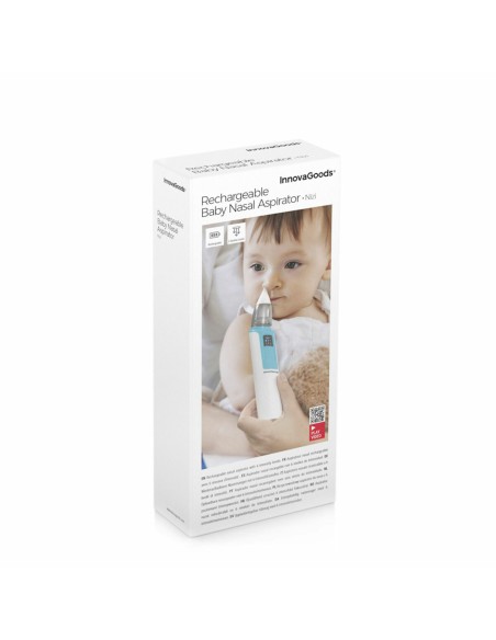 Aspirateur nasal rechargeable Nizi InnovaGoods – Hygiène respiratoire bébé